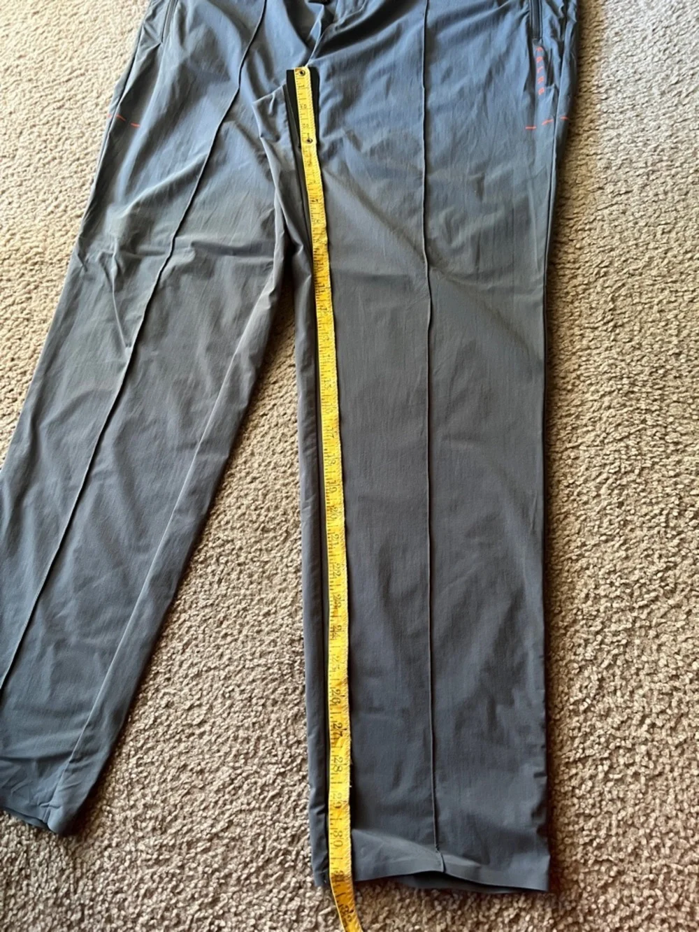 Falke Ergonomic Sport System Gray Activewear Pants Lightweight Performance XL